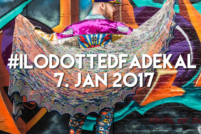 Dotted Rays - Speckled Fade - KAL 2017