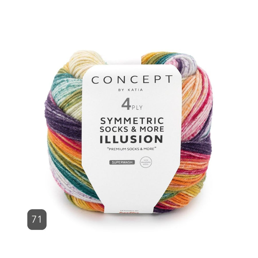 Katia - Symmetric Socks & More - Illusion