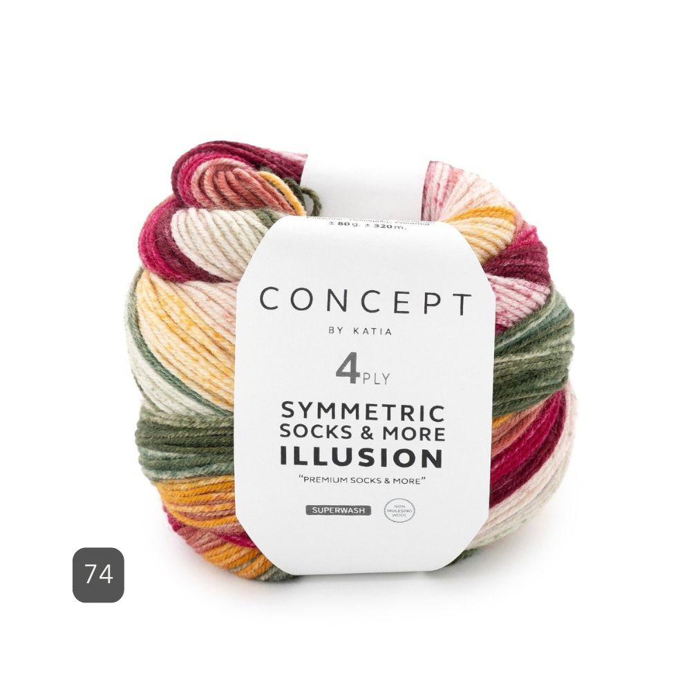 Katia - Symmetric Socks & More - Illusion