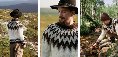 Ronja Hakalehto; Kiertoteitä - 17 neuletta matkan varrelta.