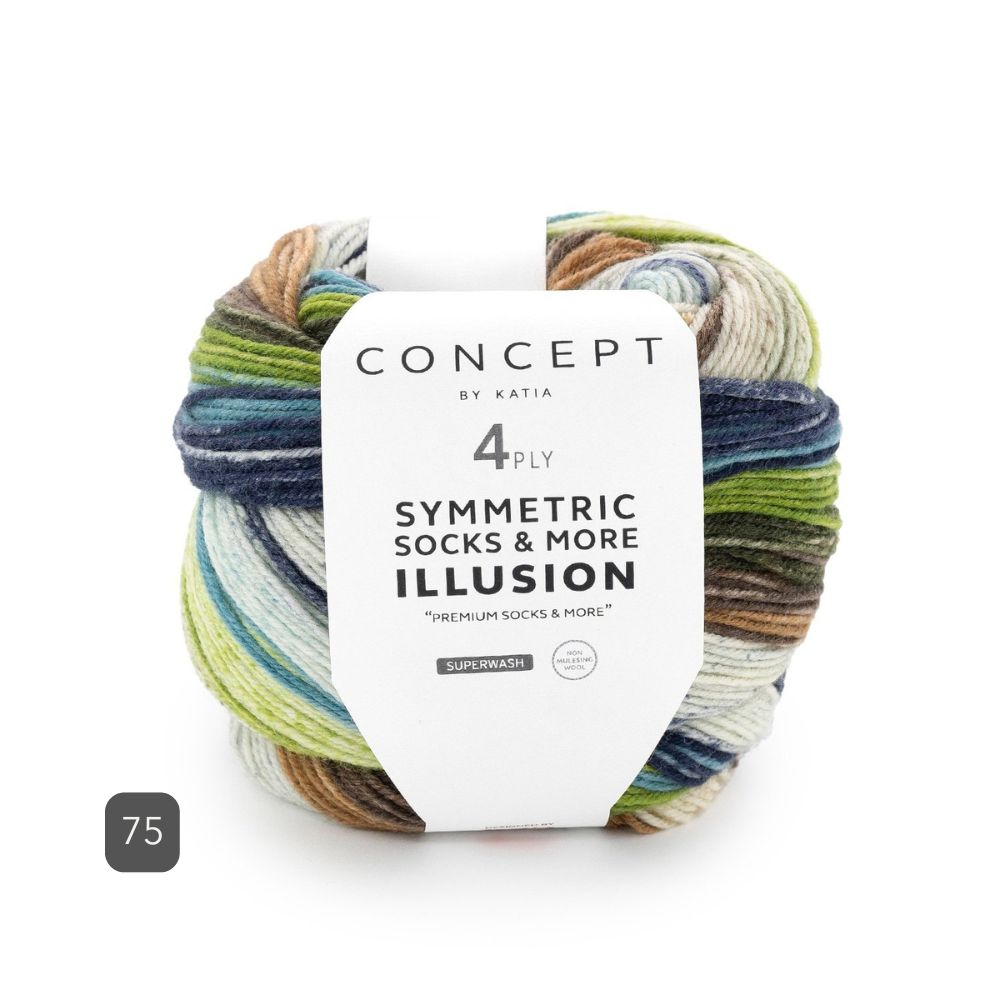 Katia - Symmetric Socks & More - Illusion