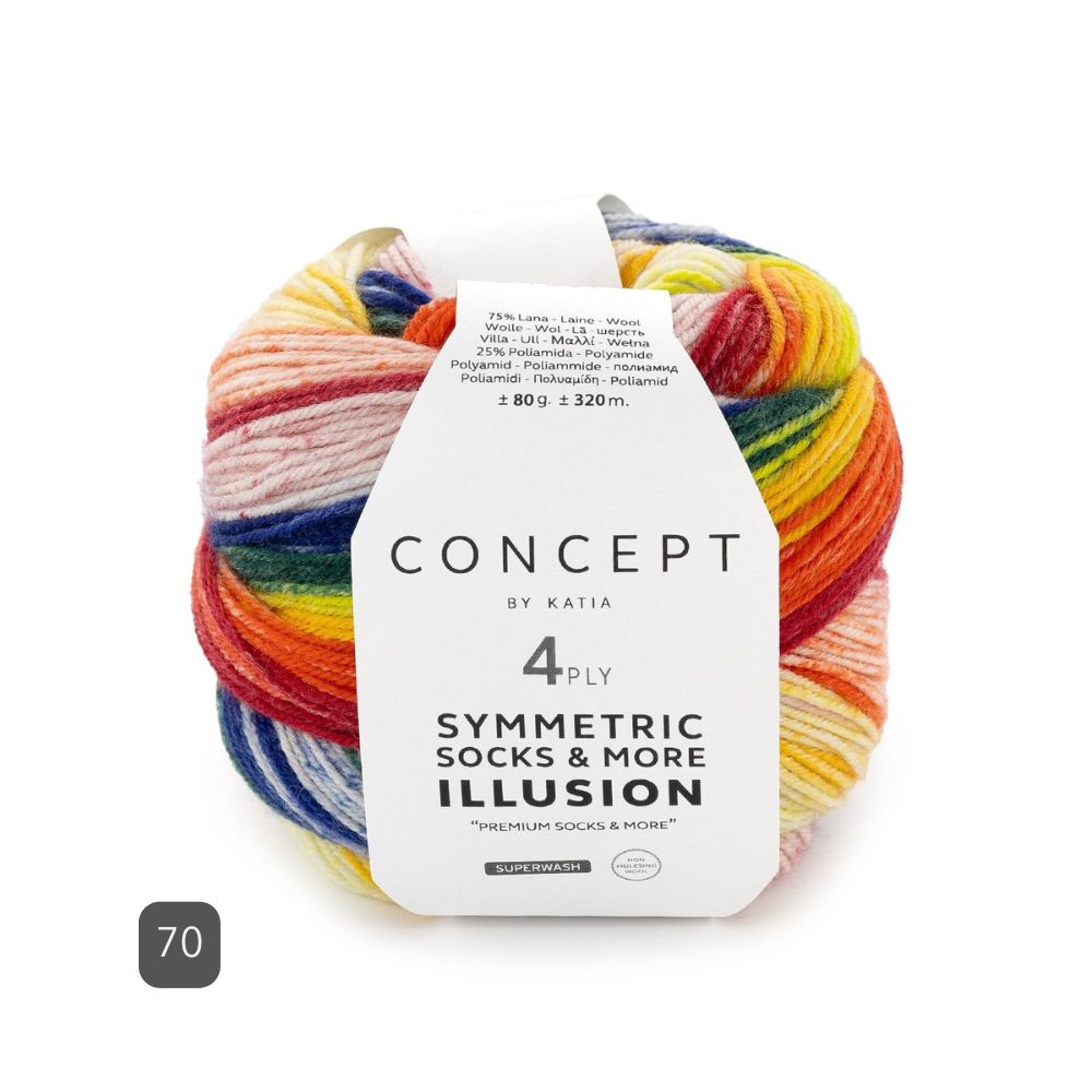 Katia - Symmetric Socks & More - Illusion