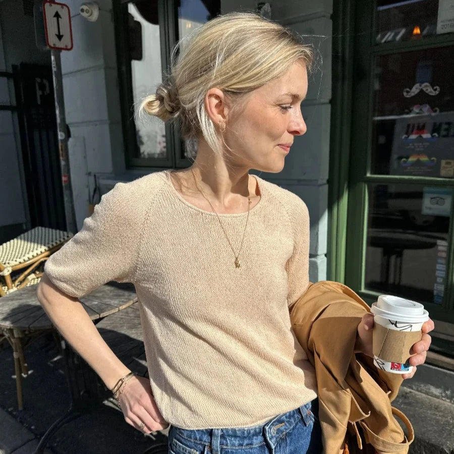 PetiteKnit - Cumulus Tee O-neck