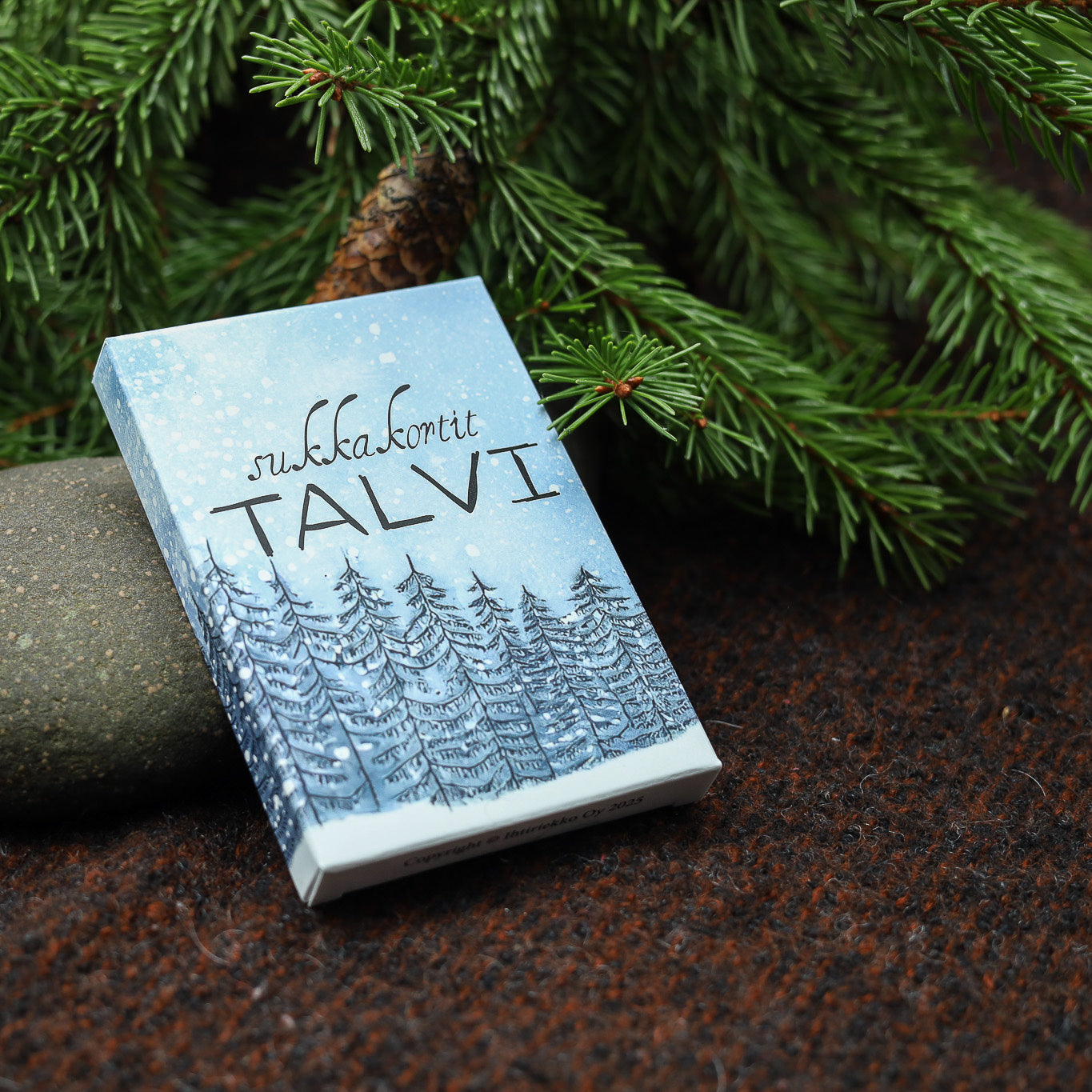 Ihtiriekkoknits - Sukkakortit talvi