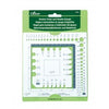 Clover - 3200 Swatch Ruler and Needle Gauge