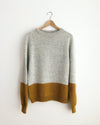 PetiteKnit - Contrast Sweater