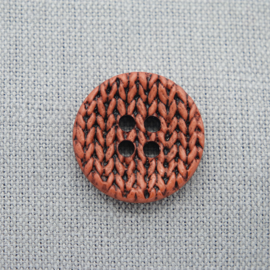 Plastic button, large 25002