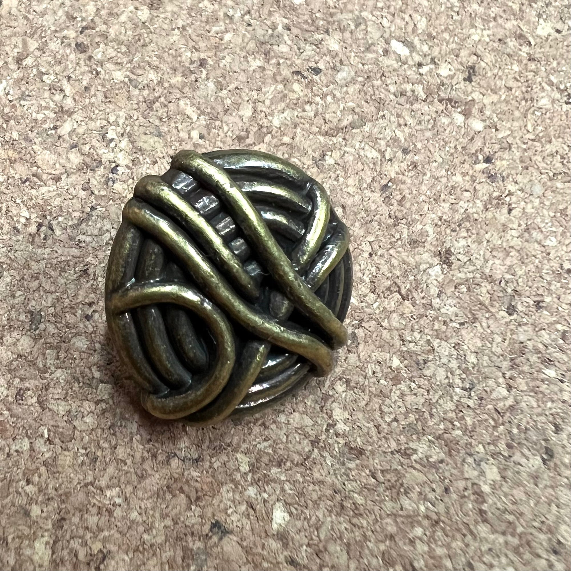 Metallic Button, Small 10006