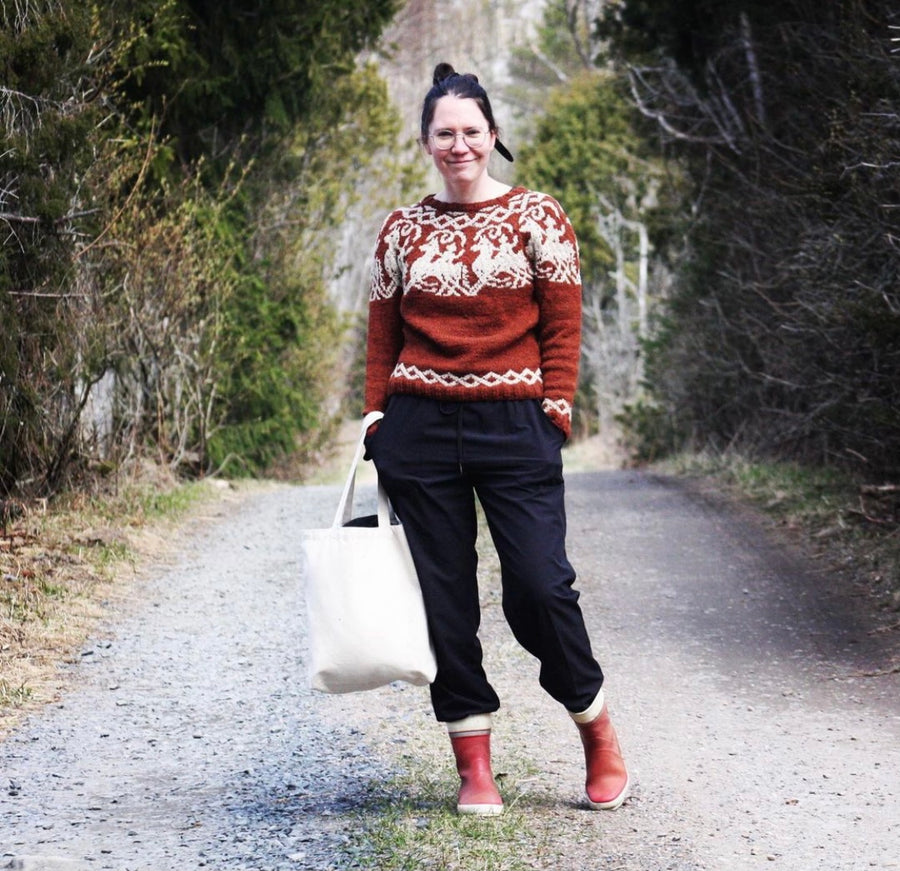 Ihtiriekkoknits - Sleipnir villapaita